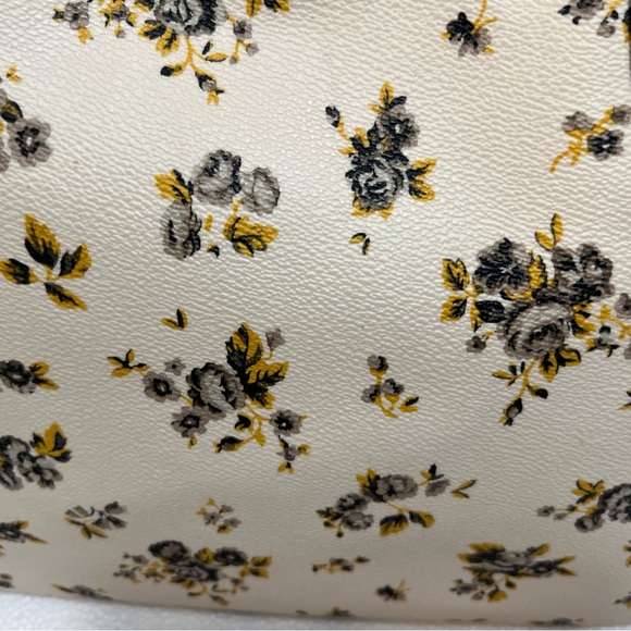 Coach Taylor Tote F87458 DKM86 Prairie Print Chalk Flowers Full Retail Style - Picture 7 of 16